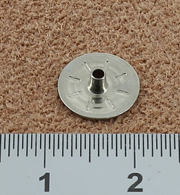 Bouton pression calotte invisible Ø 9 mm