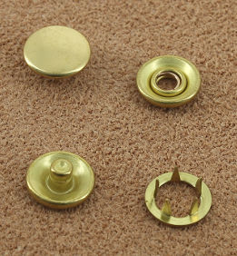 Bouton pression calotte + griffe