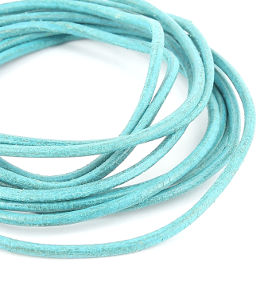 Lacet cuir rond Ø 2mm