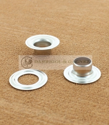 OEILLET BACHE LAITON NICKELE Ø 9.2 mm Laiton Nickelé