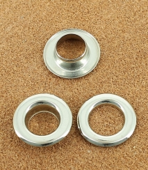 OEILLET PLAT LAITON NICKELE Nickel