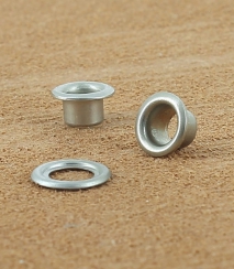 OEILLET ROULE LAITON NICKEL MAT Rondelle Laiton nickel mat