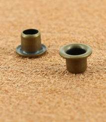 OEILLET ROULE LAITON VIEUX BRONZE Sans rondelle