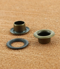 OEILLET ROULE LAITON VIEUX BRONZE Laiton vieux bronze