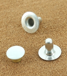RIVET SIMPLE LAITON VERNIS BLANC Ø 6.8 mm 6.5 mm | Laiton nickel free
