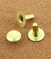 RIVET SIMPLE LAITON VERNIS Ø 8.2 mm 9.1 mm