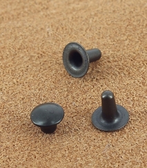 RIVET SIMPLE LAITON BRONZE NOIR  Ø 5.8 mm 6 mm