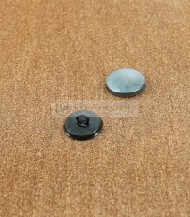 Bouton à recouvrir demi-bombé en Acier Ø 18 mm