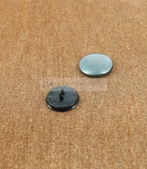 Bouton à recouvrir demi-bombé en Acier Ø 20 mm