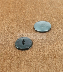 Bouton à recouvrir demi-bombé en Acier Ø 24 mm