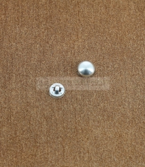 Bouton à recouvrir hussard en Aluminium Culot tunnel | Ø 12 mm