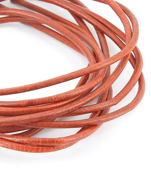 LACET CUIR - ROND 