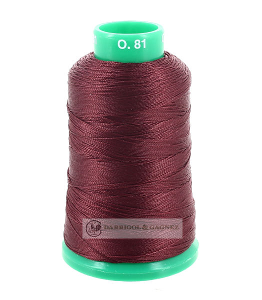 FIL A COUDRE POLYAMIDE ONYX 81 BORDEAUX 0106 