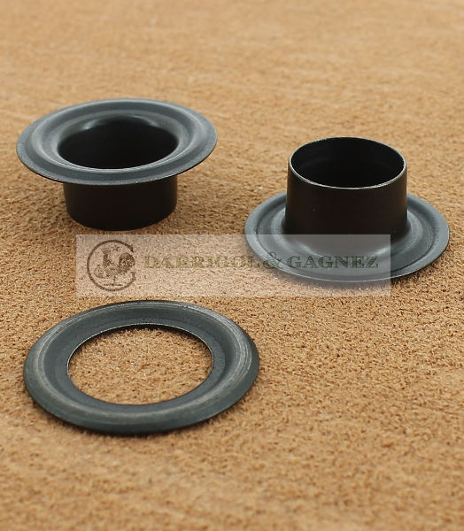 OEILLET BACHE LAITON BRONZE NOIR Ø 13.8 mm Laiton Bronze Noir