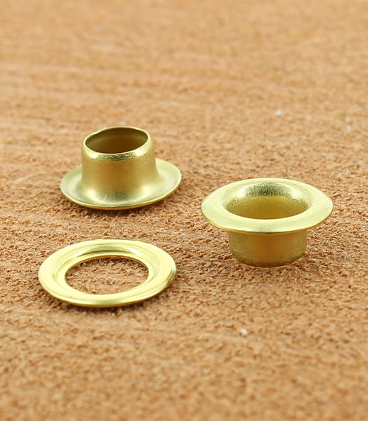 OEILLET ROULE LAITON VERNIS Laiton vernis