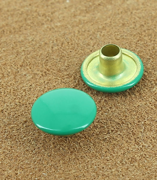 RIVET SIMPLE LAITON VERNIS VERT 702 Ø 10.7 mm 