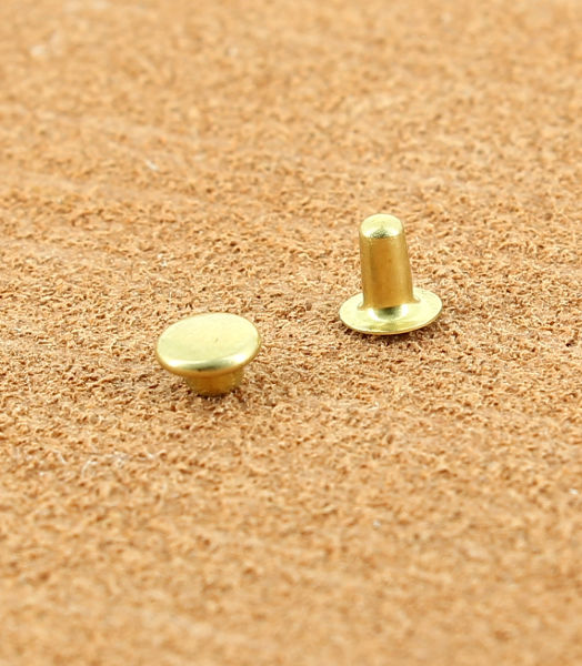 RIVET SIMPLE LAITON VERNIS Ø 4.8 mm 