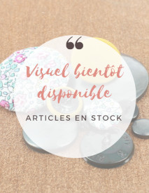 Bouton à recouvrir bombé en Acier 