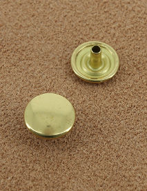 BOUTON PRESSION LAITON VERNIS 12.7 mm 