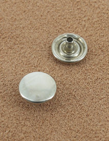 BOUTON PRESSION LAITON NICKEL FREE 12.7 mm 