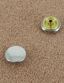 BOUTONS PRESSION LAITON NICKEL FREE - DIAMETRE 8.8 mm 