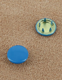 BOUTON PRESSION BLEU PROVENCE 10 mm 