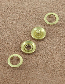 BOUTON PRESSION LAITON VERNIS 9.2 mm 