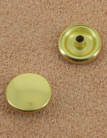 BOUTON PRESSION LAITON VERNIS 12.4 mm 