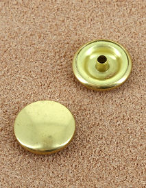 BOUTON PRESSION LAITON VERNIS 14.4 mm 