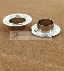 OEILLET BACHE LAITON NICKELE Ø 15.5 mm 