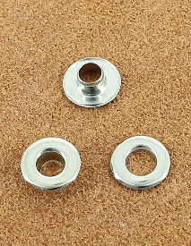 OEILLET PLAT LAITON NICKELE 