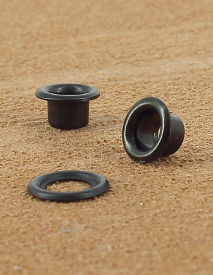 OEILLET ROULE LAITON BRONZE NOIR 