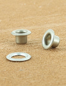 OEILLET ROULE LAITON NICKEL MAT 