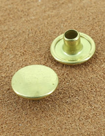 RIVET DOUBLE LAITON VERNIS Ø 10.7 mm 