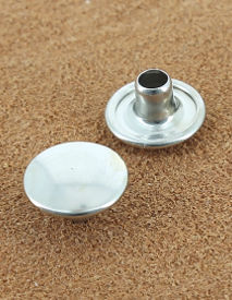 RIVET DOUBLE LAITON NICKEL FREE Ø 10.7 mm 