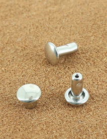 RIVET DOUBLE LAITON NICKEL FREE Ø 5.8 mm 