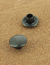 RIVET DOUBLE LAITON BRONZE NOIR Ø 13 mm 
