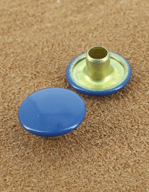 RIVET SIMPLE LAITON VERNIS BLEU 2442 Ø 10.7 mm 