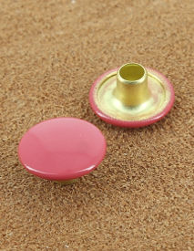 RIVET SIMPLE LAITON VERNIS FUSHIA 675 Ø 10.7 mm 