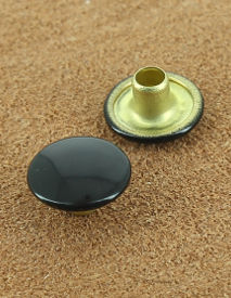 RIVET SIMPLE LAITON VERNIS NOIR Ø 10.7 mm 