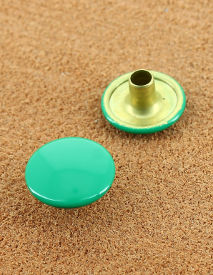 RIVET SIMPLE LAITON VERNIS VERT 702 Ø 13 mm 