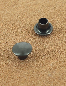 RIVET SIMPLE LAITON BRONZE NOIR Ø 6.8 mm 