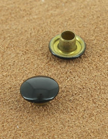 RIVET SIMPLE LAITON VERNIS NOIR Ø 8.2 mm 