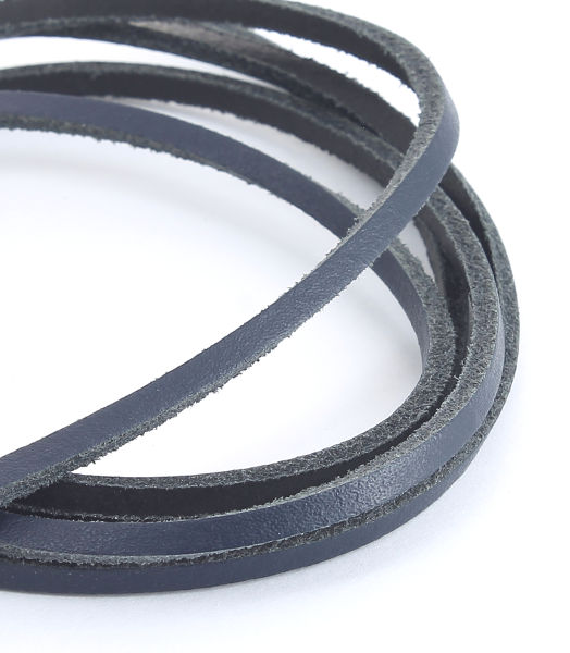 Lacet sales cuir carre